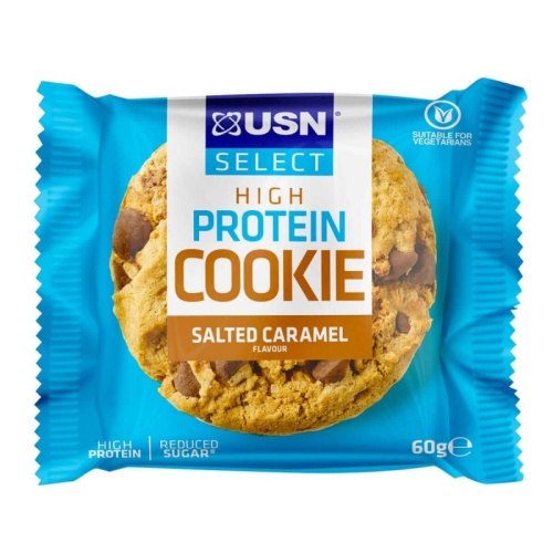 HIGH PROTEIN COOKIE 60G SŁONY KARMEL - USN