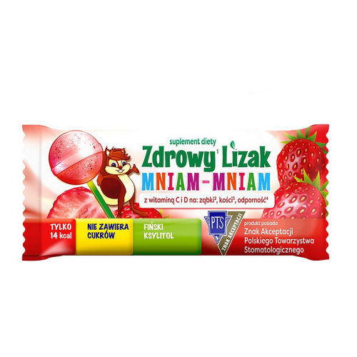 ZDROWY LIZAK MNIAM-MNIAM - TRUSKAWKA - PIĘĆ PRZEMIAN