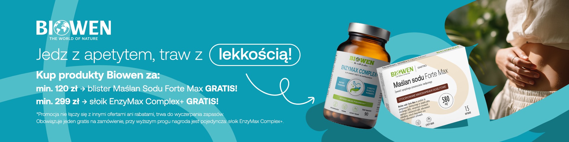 Maślan Sodu, lub EnzyMax  GRATIS!