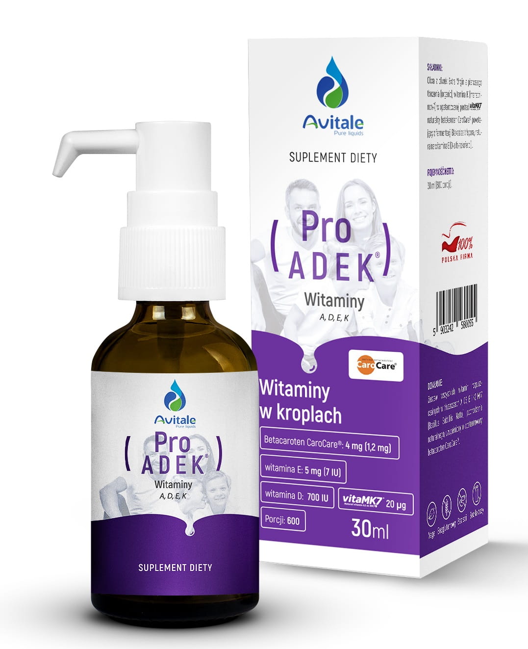 PRO ADEK KROPLE 30ML - ALINESS
