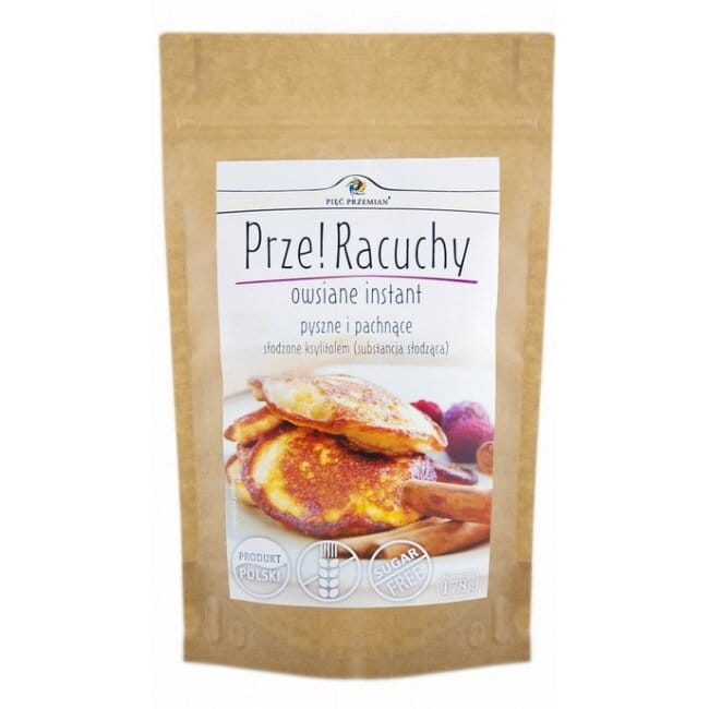 RACUCHY BEZGLUTENOWE 178G - PIĘĆ PRZEMIAN