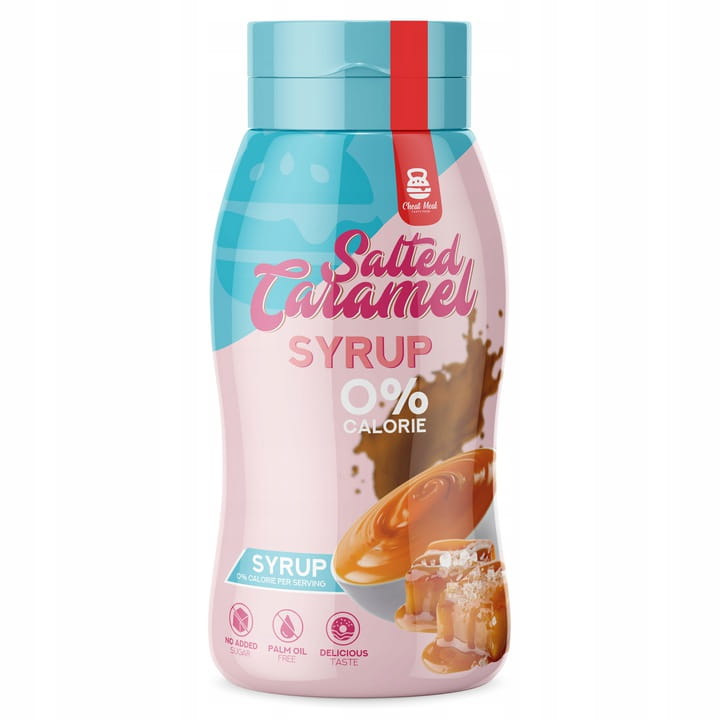 SALTED CARAMEL SYRUP 0KCAL 350ML - CHEAT MEAL