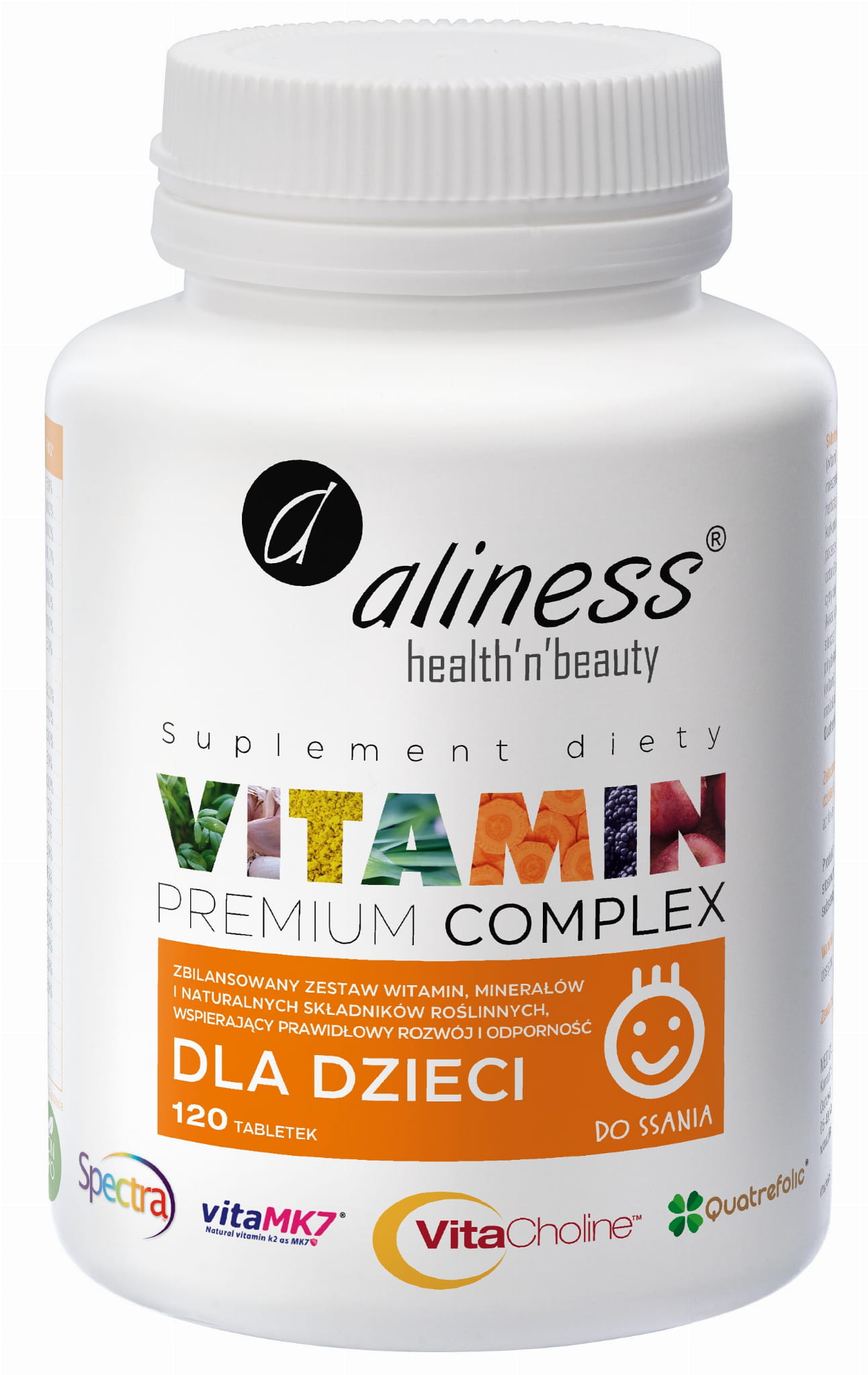 VITAMIN PREMIUM COMPLEX DLA DZIECI 120KAPS - ALINESS