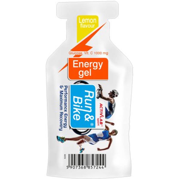 RUN AND BIKE ENERGY GEL 40G - ACTIVLAB - TRUSKAWKA