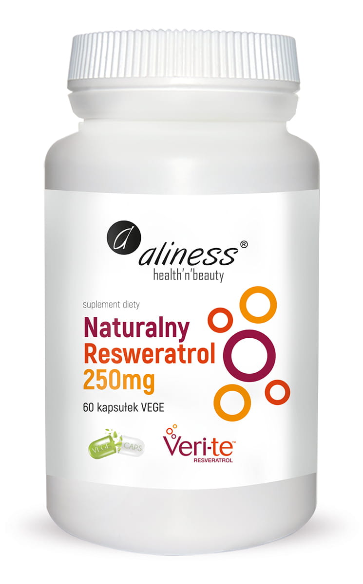 NATURALNY RESWERATROL 60 KAPS - ALINESS
