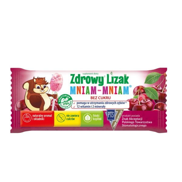 ZDROWY LIZAK MNIAM - MNIAM  5G - STARPHARMA - WIŚNIA