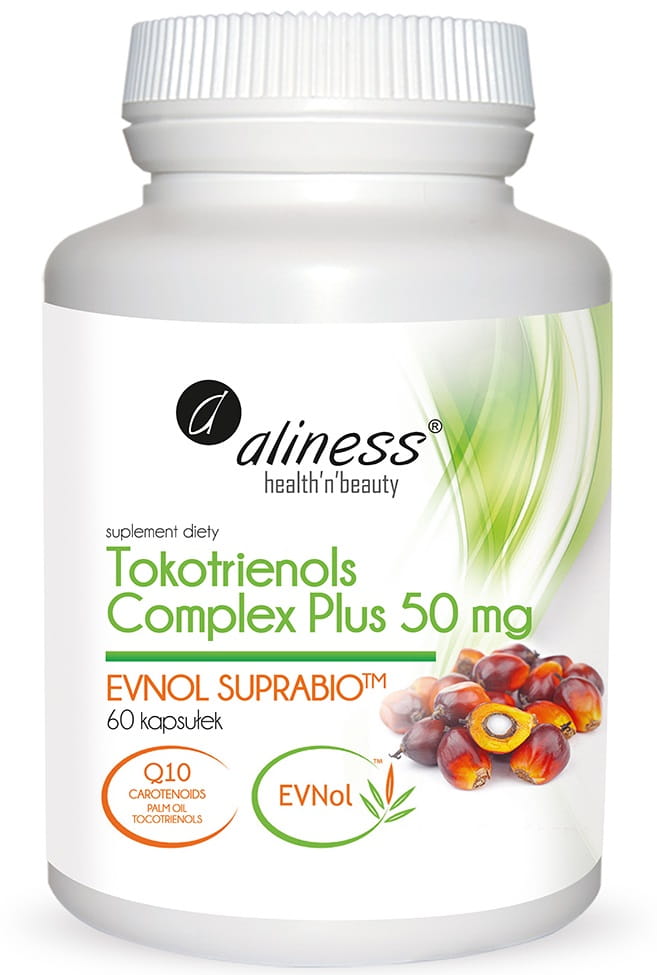 WITAMINA E TOKOTRIENOLS COMPLEX PLUS 50MG 60 KAPS - ALINESS