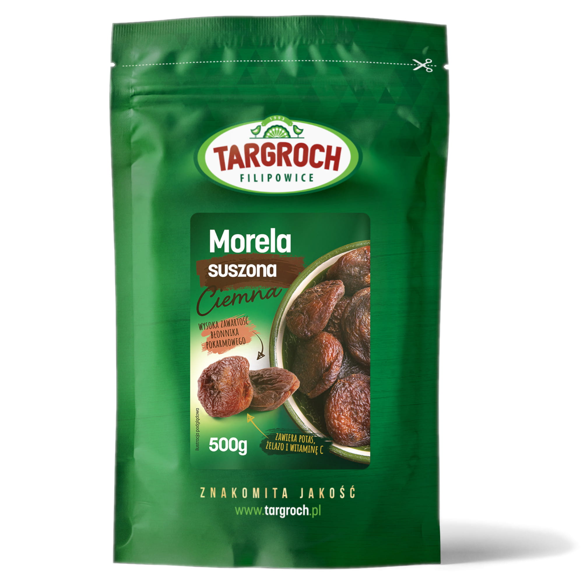 MORELA SUSZONA CIEMNA 500G - TARGROCH