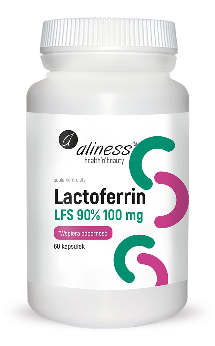 LACTOFERRIN LFS 90% 100 MG 60 KAPS - ALINESS 