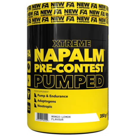 NAPALM PRE-CONTEST PUMPED 350G - FITNESS AUTHORITY