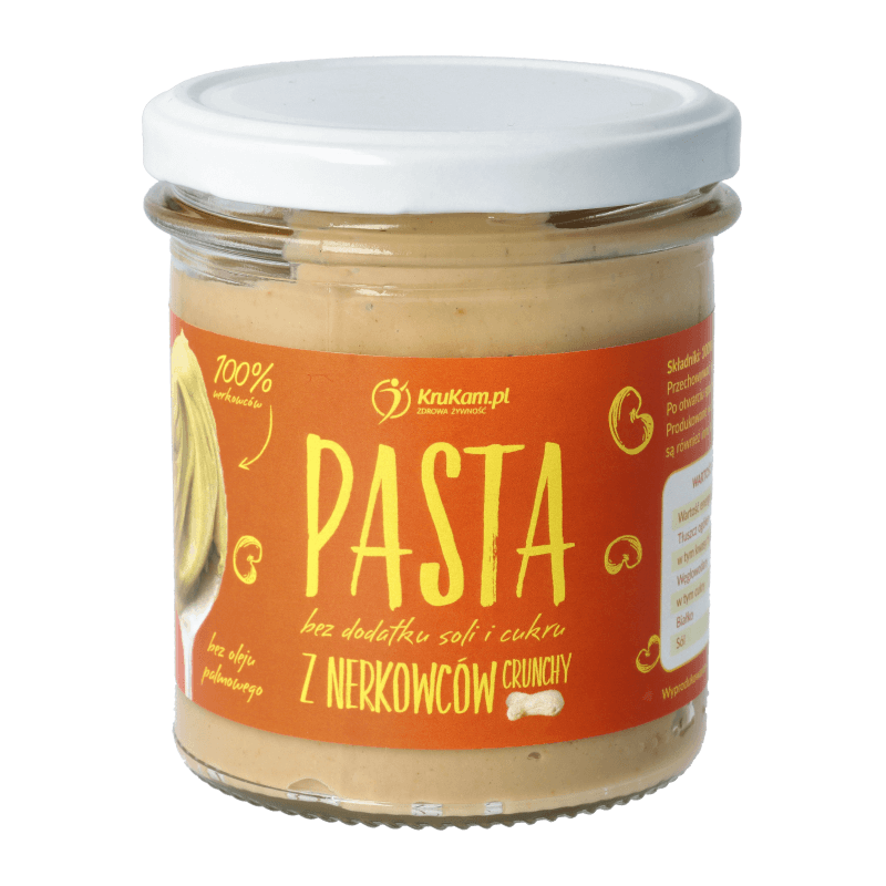 PASTA Z NERKOWCÓW CRUNCHY 300 G - KRUKAM 