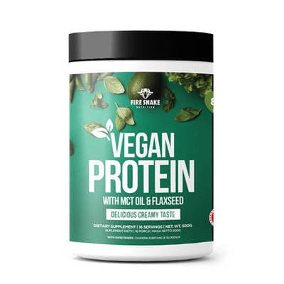 VEGAN PROTEIN 500G + 100G FREE - FIRE SNAKE