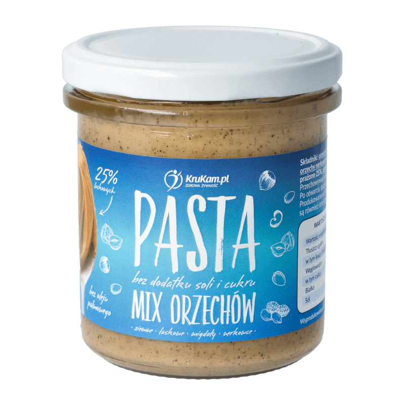 PASTA MIX ORZECHÓW 300G - KRUKAM