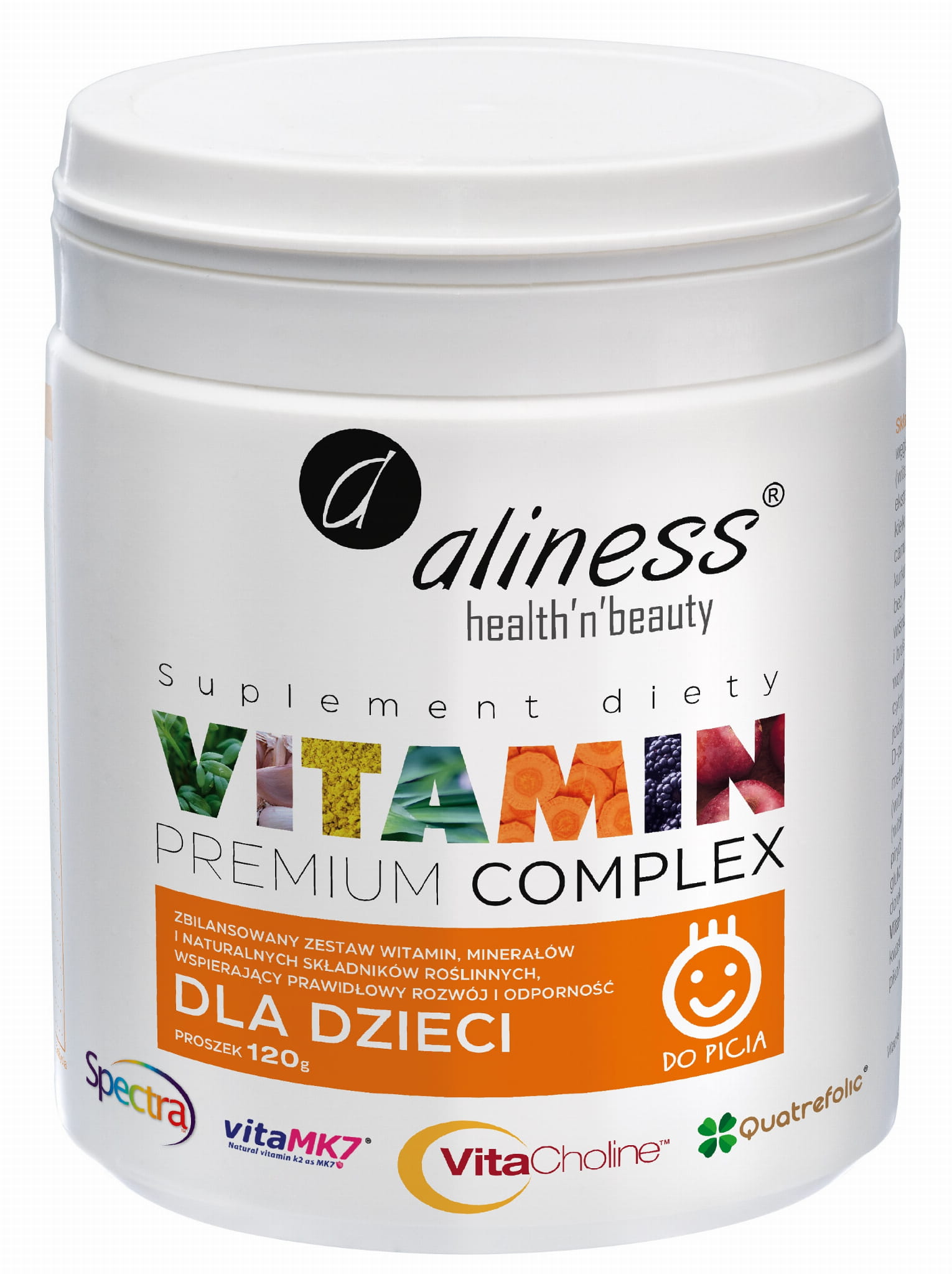 VITAMIN PREMIUM COMPLEX DLA DZIECI 120G - ALINESS