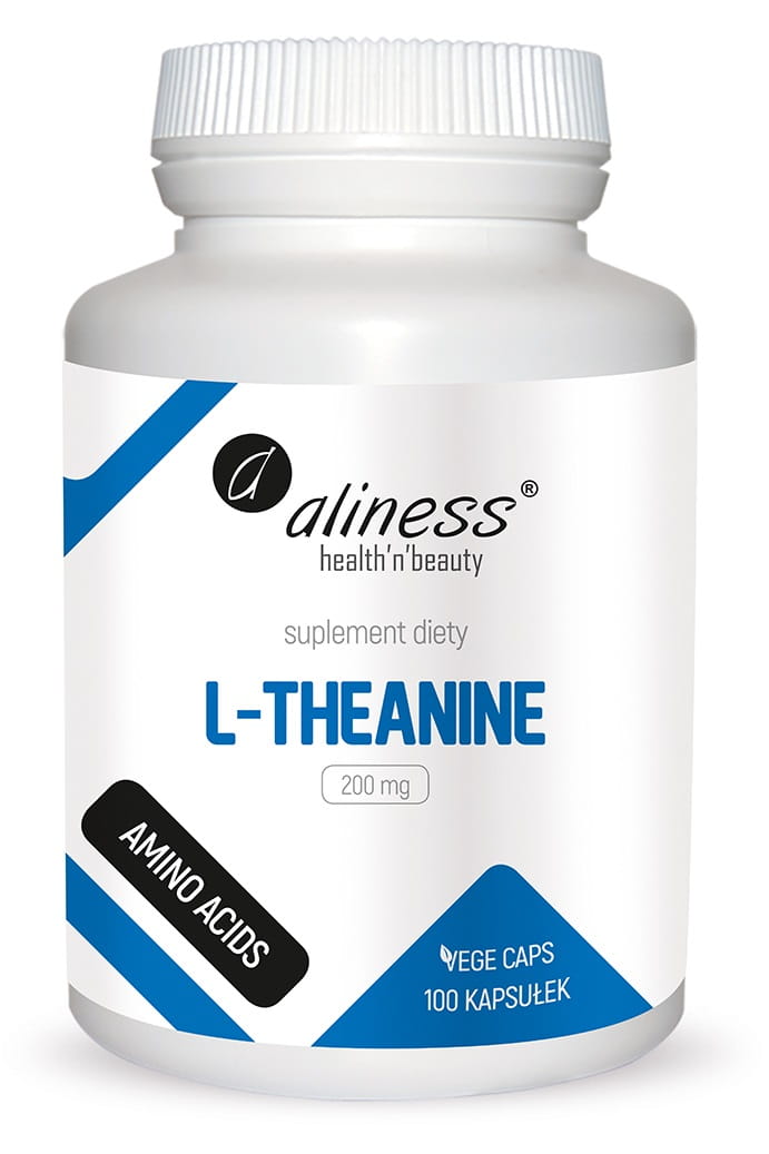 L-THEANINE 200MG 100 KAPS. - ALINESS