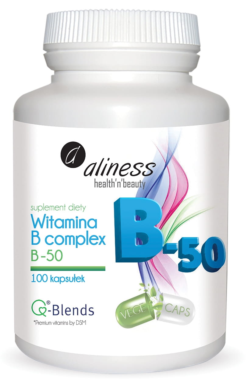 WITAMINA B-COMPLEX B-50 100 KAPS - ALINESS