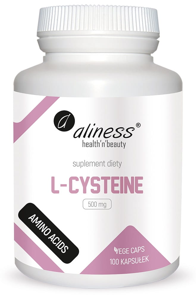 L-CYSTEINE 500MG 100 KAPS - ALINESS