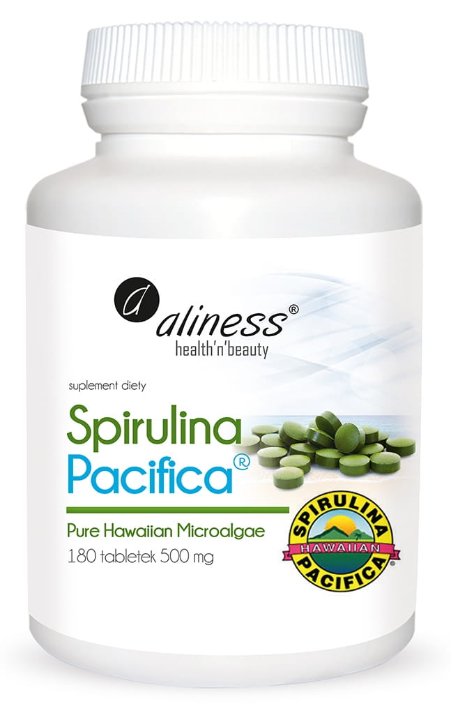 SPIRULINA PACIFICA 180 TAB 500MG ALINESS