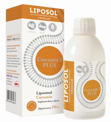 LIPOSOL CURCUMIN 3 PLUS LIPOSOMALNA KURKUMINA 170MG – 250 ML - ALINESS