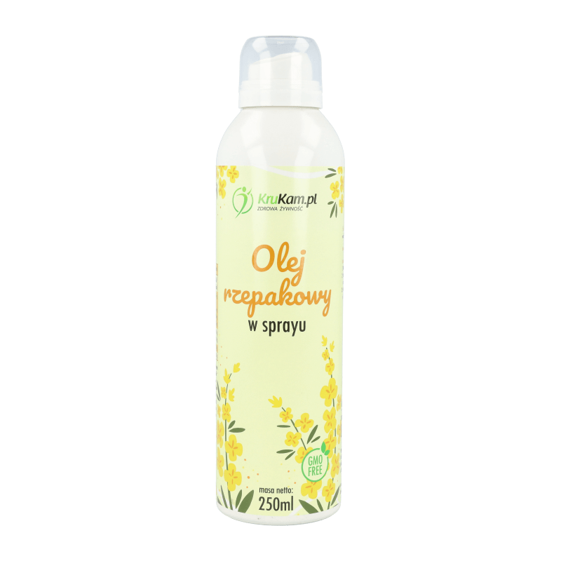 OLEJ RZEPAKOWY W SPRAYU 250ML - KRUKAM