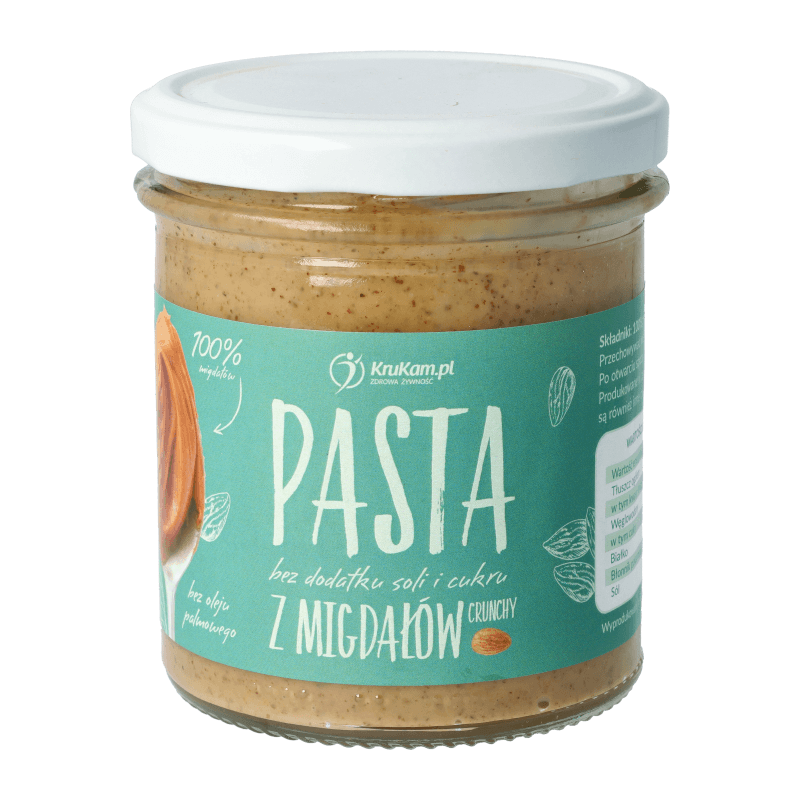 PASTA MIGDAŁOWA CRUNCHY 300G - KRUKAM