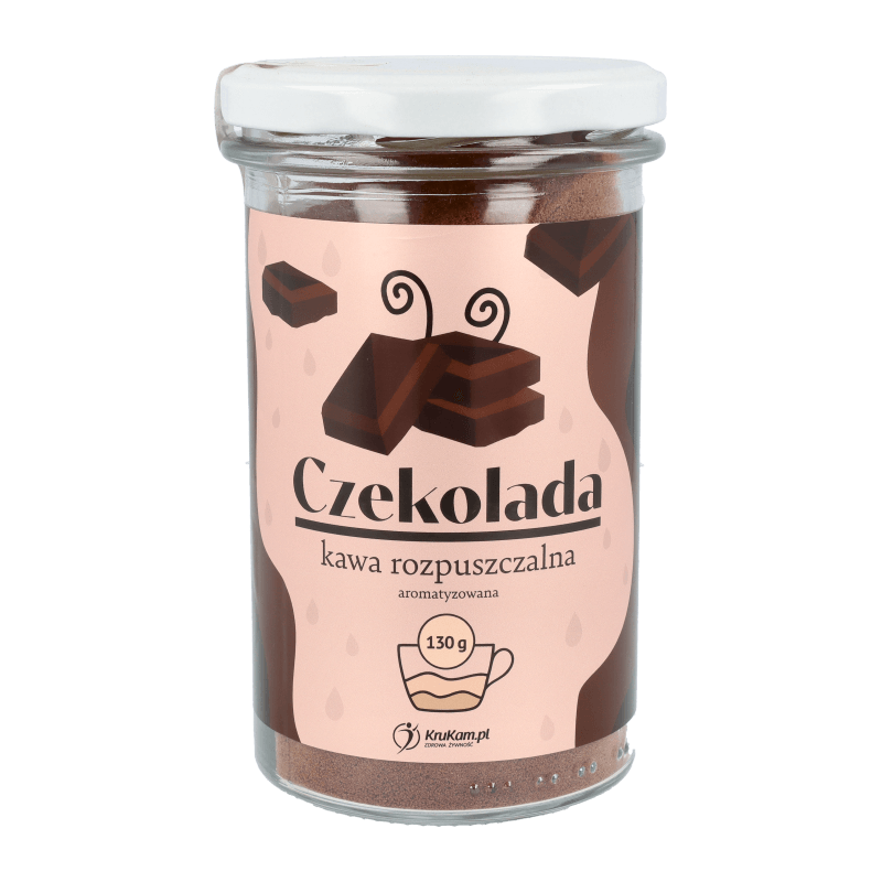 KAWA ROZPUSZCZALNA 130G KRUKAM - CZEKOLADA