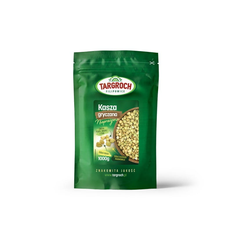KASZA GRYCZANA NIEPRAŻONA 1KG - TARGROCH