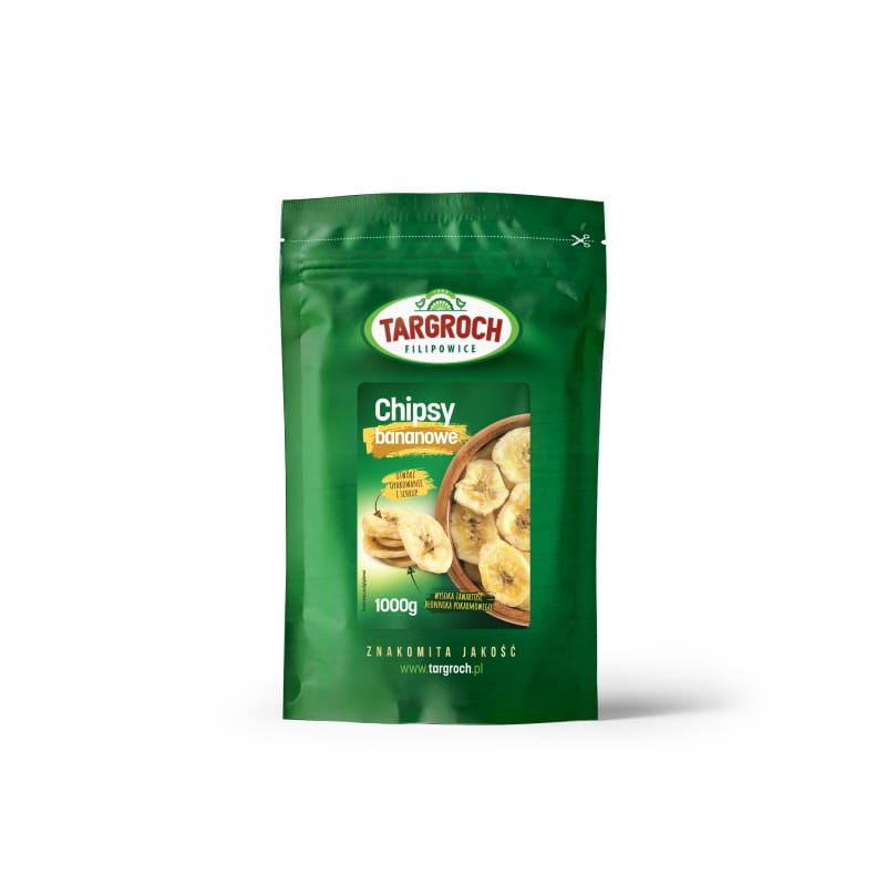 CHIPSY BANANOWE 500G - TARGROCH