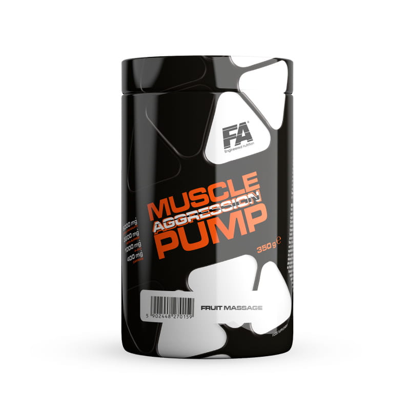 MUSCLE PUMP AGGRESSION 350G - FITNESS AUTHORITY