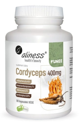 CORDYCEPS 400MG 90 KAPS - ALINESS