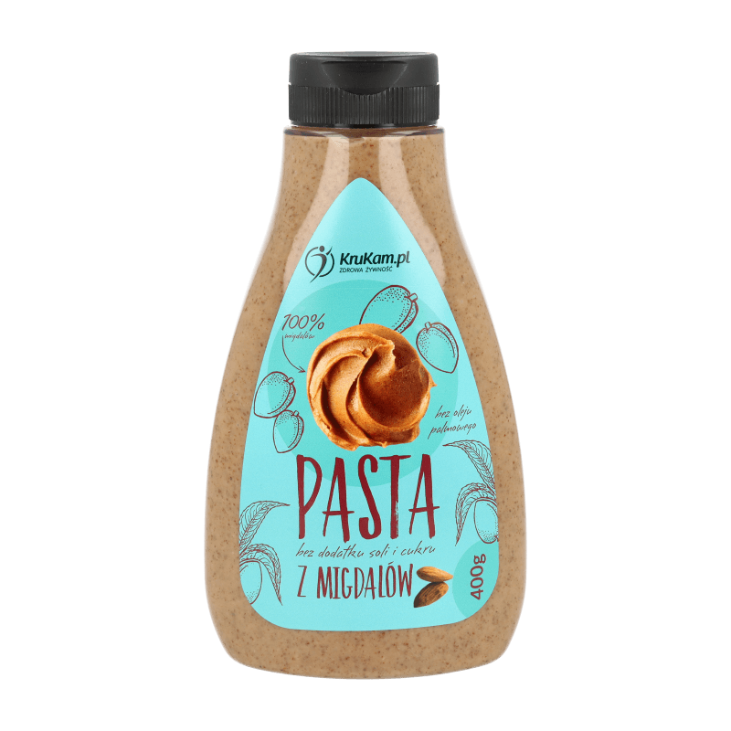 PASTA MIGDAŁOWA W BUTELCE 400G - KRUKAM