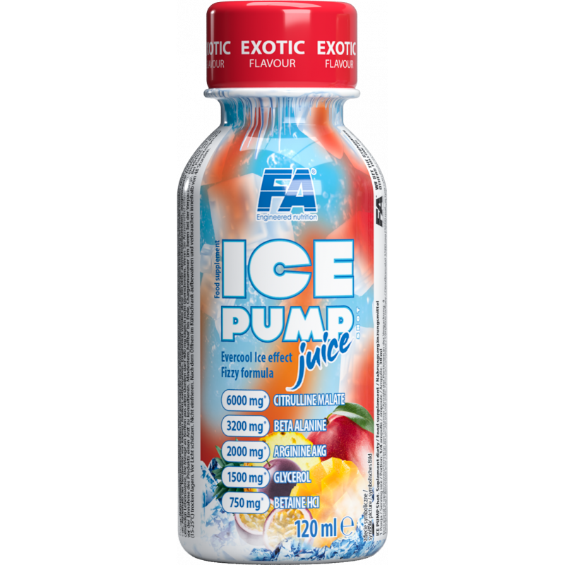 ICE PUMP SHOT 120 ML - FITNESS AUTHORITY