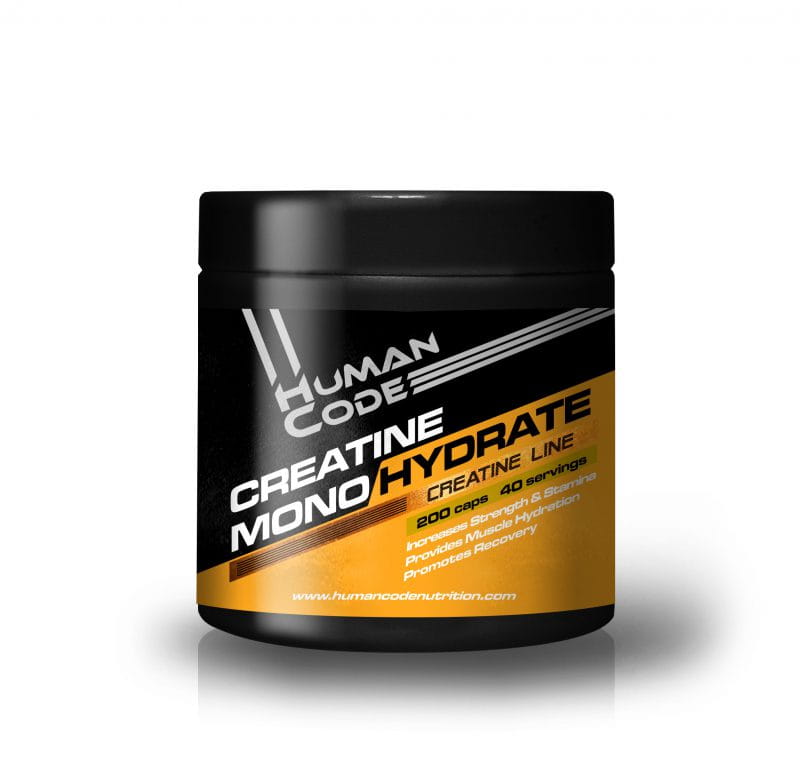 CREATINE MONOHYDRATE 200 KAPS - HUMAN CODE