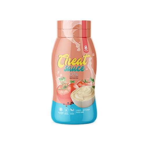 CHEAT MEAL SAUCE (ZERO KALORII) 500ML - MAJONEZOWO - KETCHUPOWY