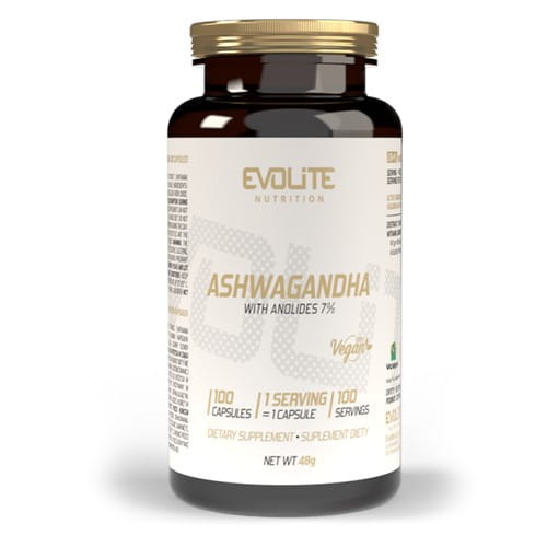 ASHWAGANDHA 100 KAPS - EVOLITE 