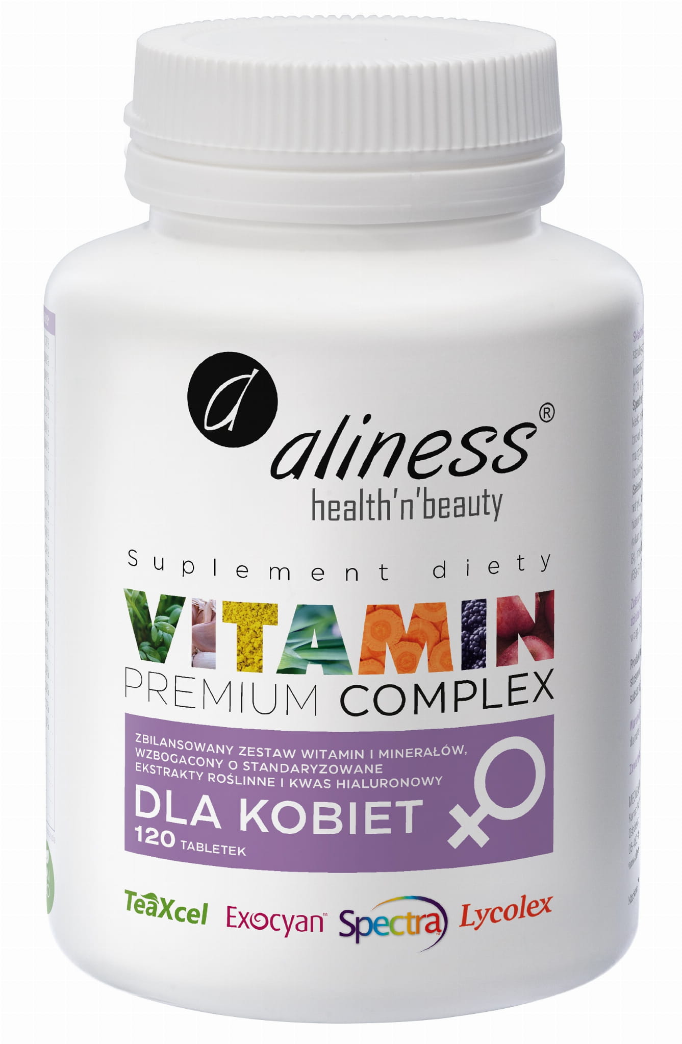 VITAMIN PREMIUM COMPLEX 120TAB ALINESS - DLA KOBIET