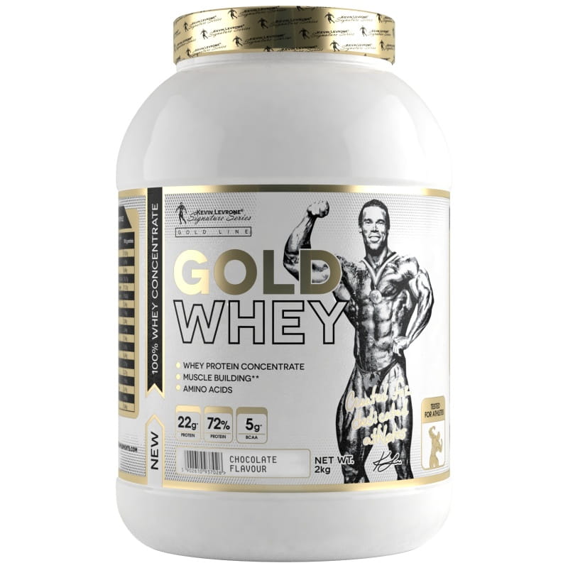 ODŻYWKA BIAŁKOWA GOLD WHEY 2KG - KEVIN LEVRONE