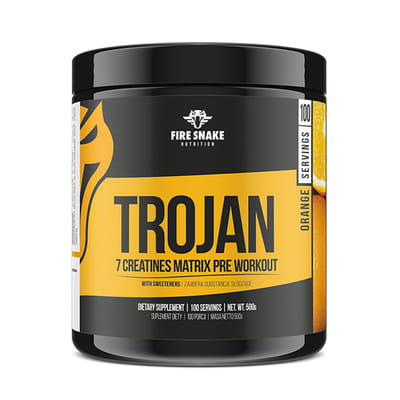 TROJAN 7 CREATINE MATRIX 500G - FIRE SNAKE