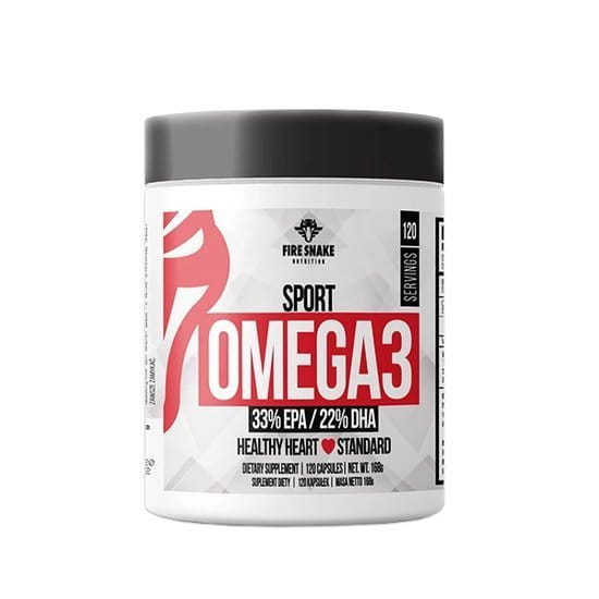 SPORT OMEGA 3+D3+K2 120 KAPS-FIRE SNAKE	