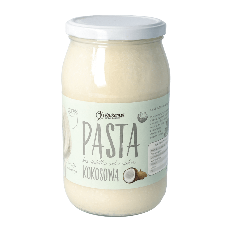 PASTA KOKOSOWA 100% 900G-KRUKAM