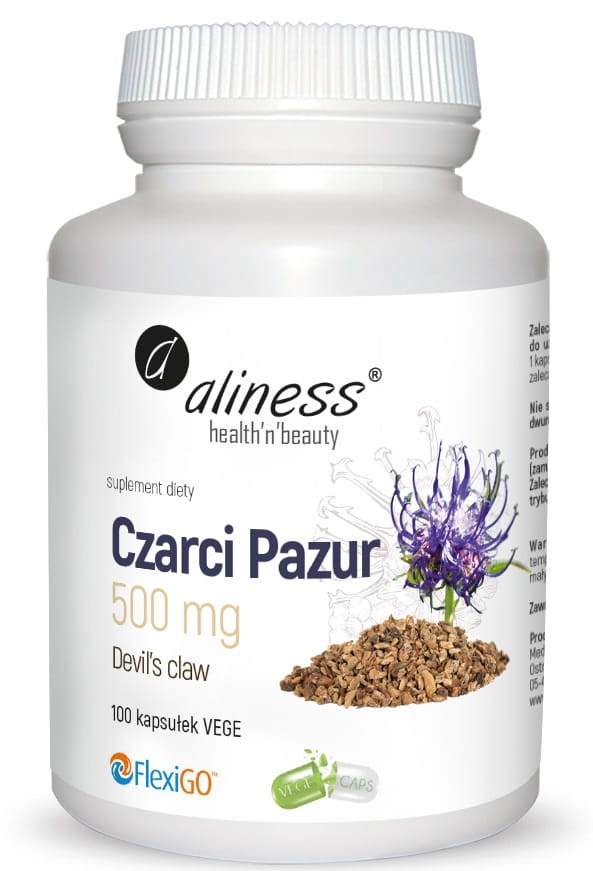 CZARCI PAZUR 500MG 100 KAPS - ALINESS