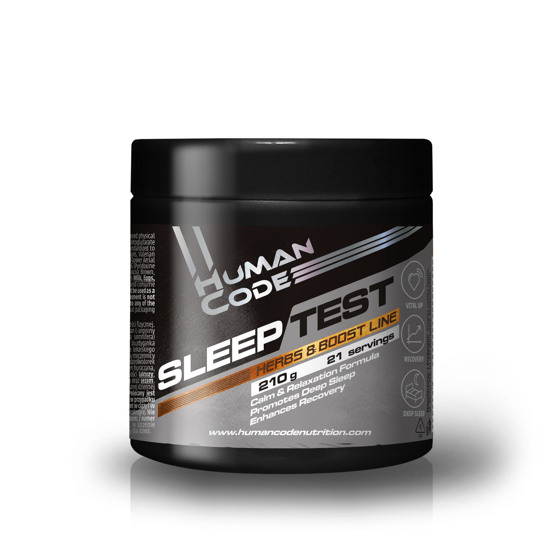 SLEEP TEST 210G HUMAN CODE