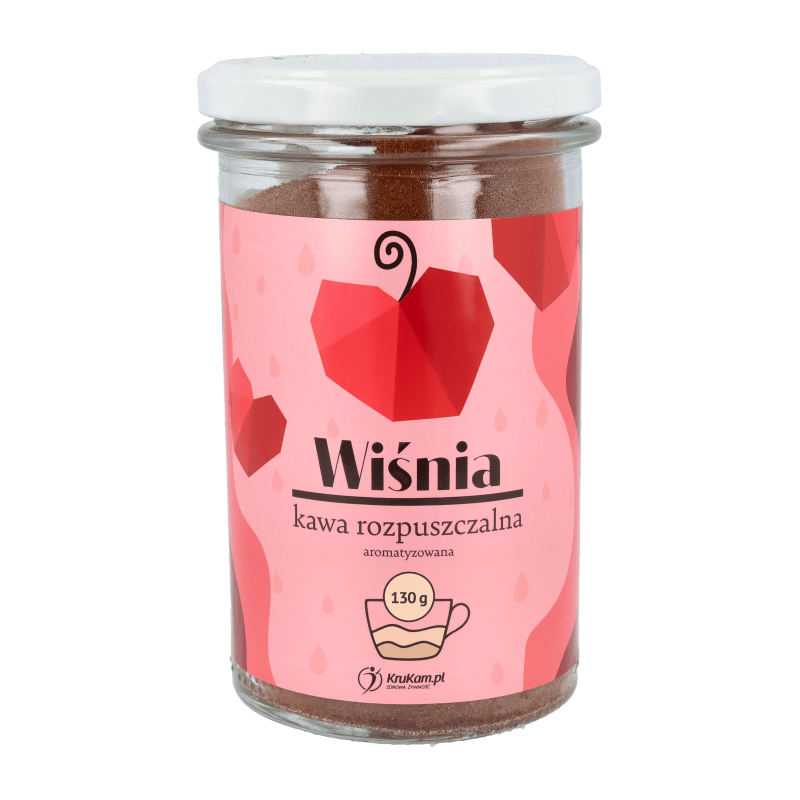 KAWA ROZPUSZCZALNA 130G KRUKAM - WIŚNIOWA