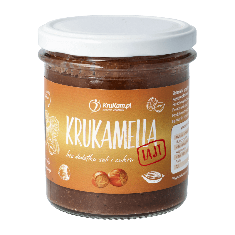 PASTA ORZECHOWA KRUKAMELLA LAJT 300G - KRUKAM