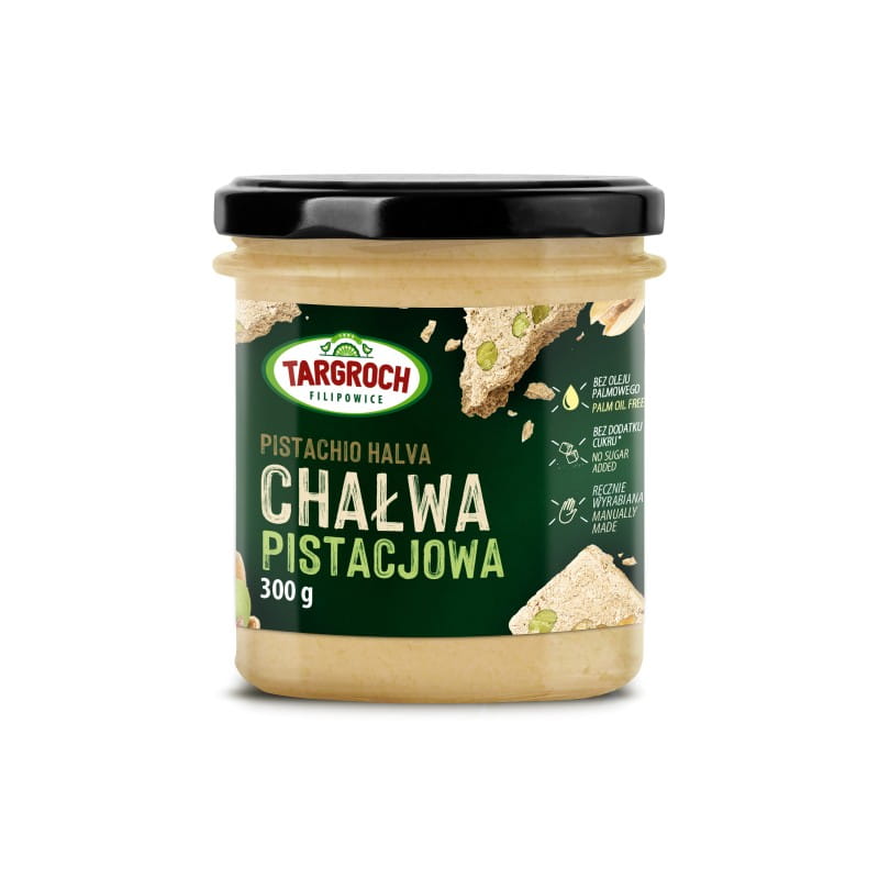 CHAŁWA Z PISTACJAMI 300G - TARGROCH