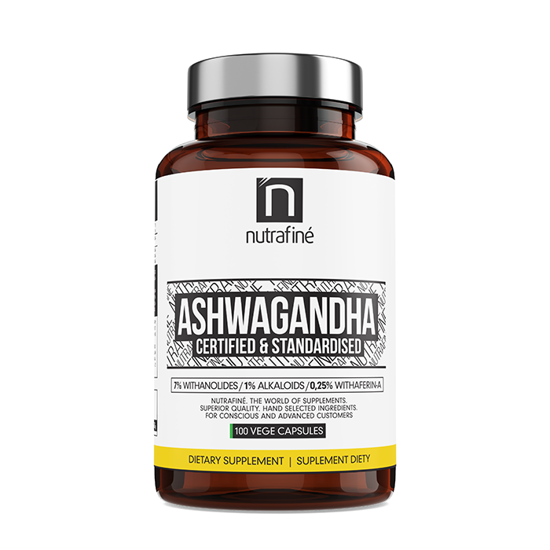 PLATINIUM ASHWAGANDHA  100 KAPS - NUTRAFINE