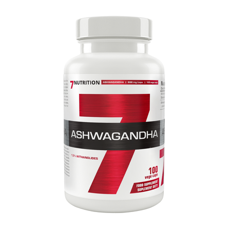 ASHWAGANDHA 666MG 100 KAPS - 7NUTRITION