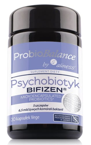PROBIOBALANCE PSYCHOBIOTYK BIFIZEN 6,5 MLD 30 KAPS - ALINESS