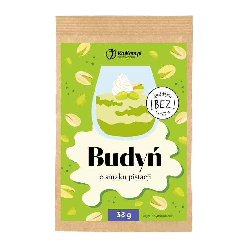 BUDYŃ 38G KRUKAM - PISTACJOWY