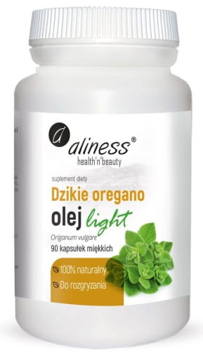 LIGHT DZIKIE OREGANO 90KAPS - ALINESS